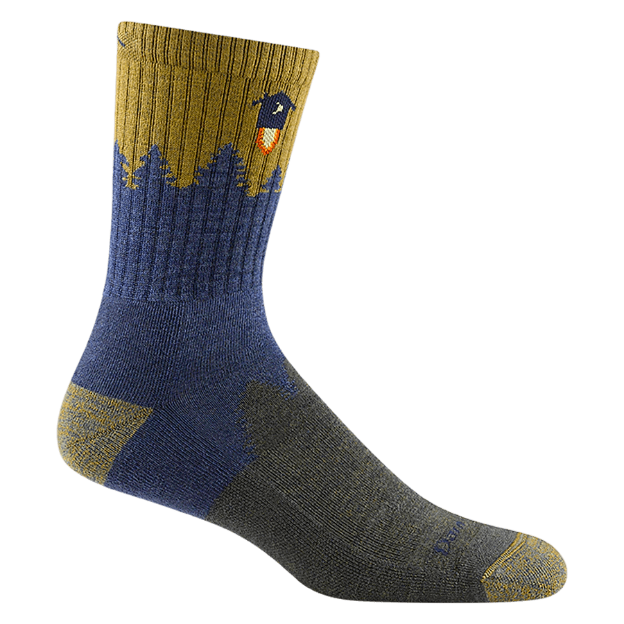 Darn Tough Number 2 Micro Crew Midweight with Cushion Socks Blue