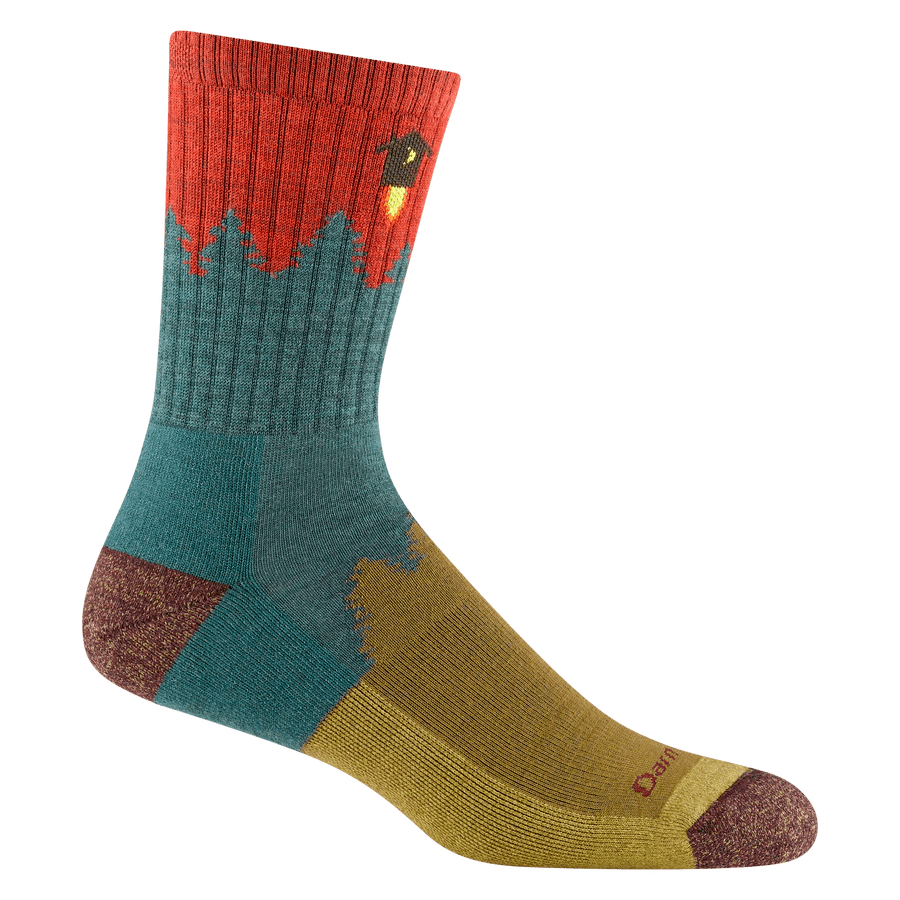 Darn Tough Number 2 Micro Crew Midweight with Cushion Socks Multi-Coloured