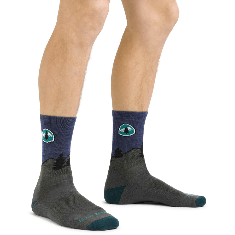 Darn Tough PCT Micro Crew Lightweight with Cushion Socks Logo