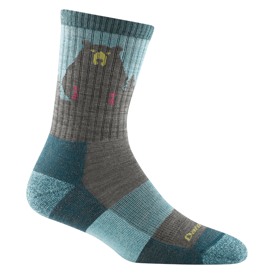 Darn ToughDarn Tough Women's Bear Town Micro Crew Lightweight Hiking Socks