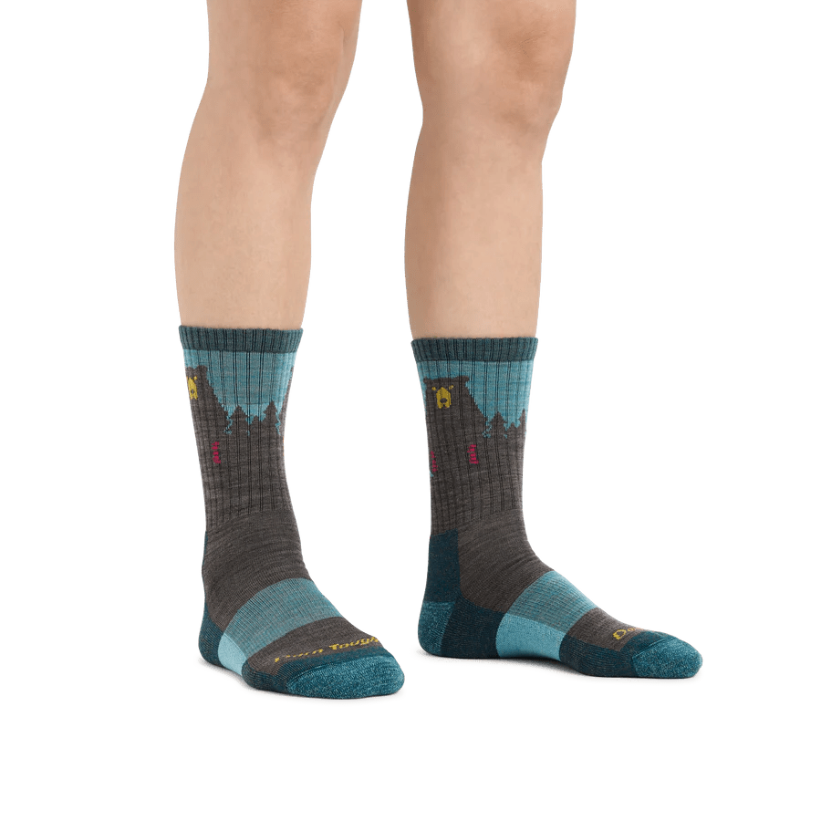 Darn ToughDarn Tough Women's Bear Town Micro Crew Lightweight Hiking Socks