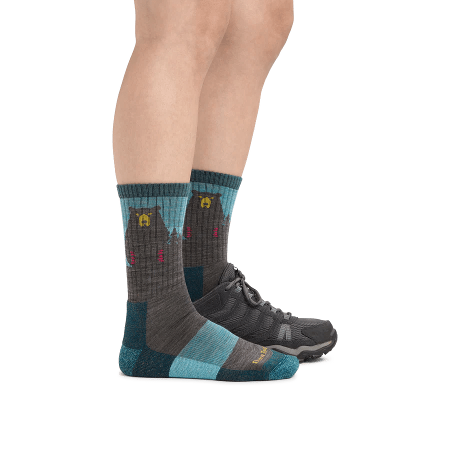 Darn ToughDarn Tough Women's Bear Town Micro Crew Lightweight Hiking Socks