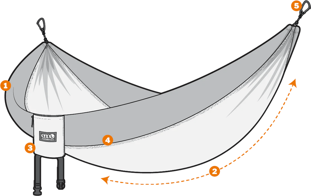 ENOENO DoubleNest 2 Person Hammock