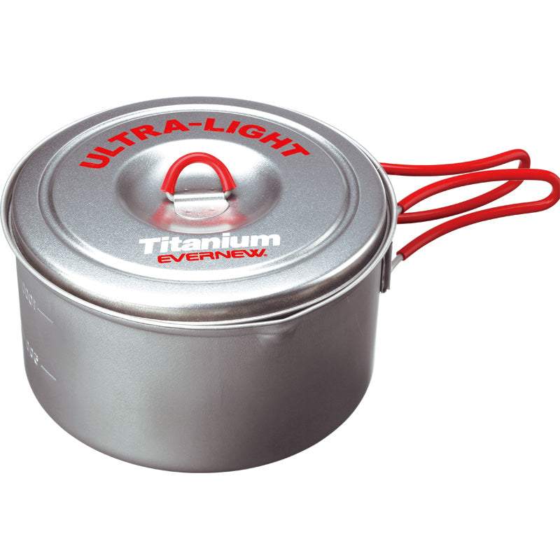 EVERNEW Titanium Ultralight Pot 1.3 L Set
