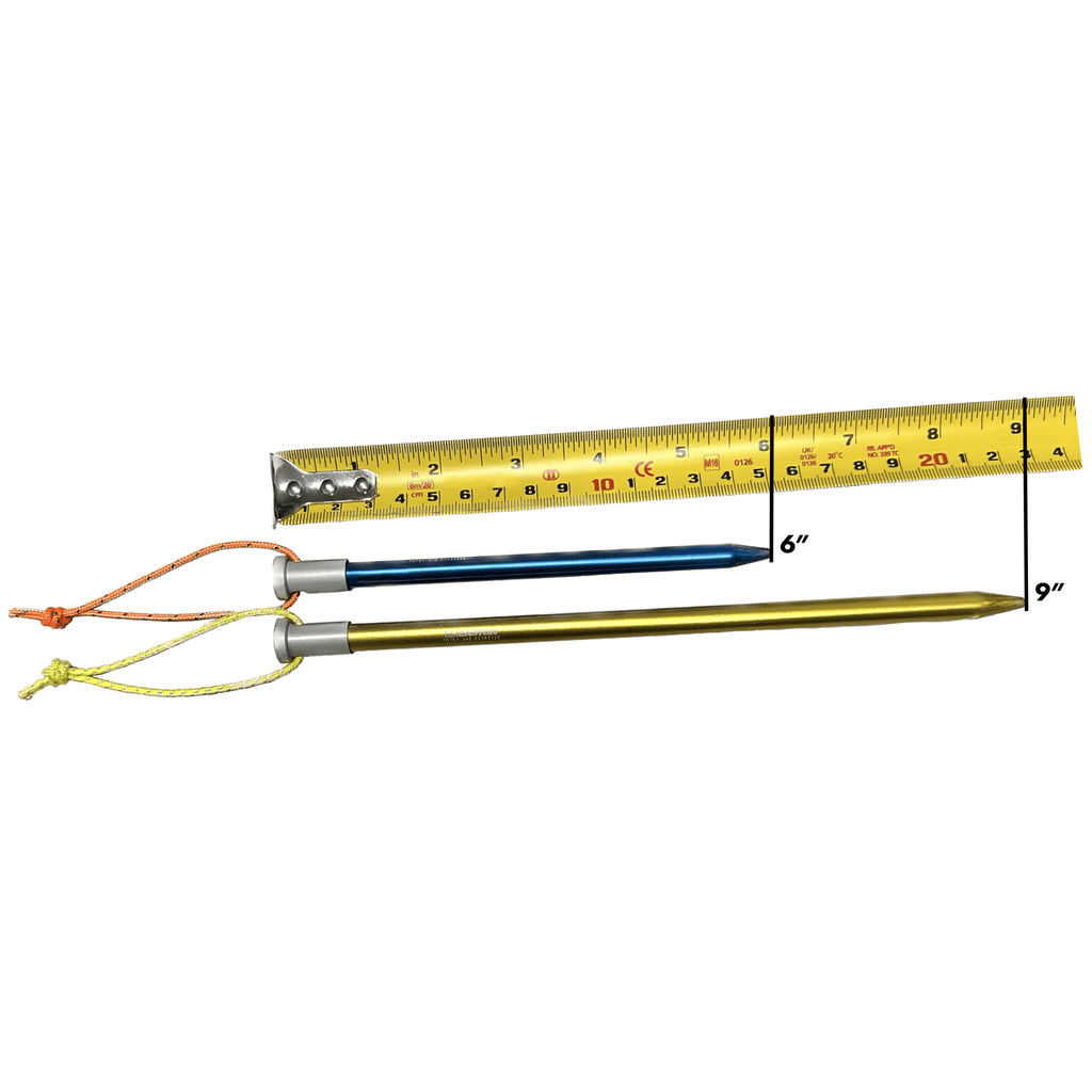 Easton Nano 6” Tent Pegs (Pack of 4) Measurements