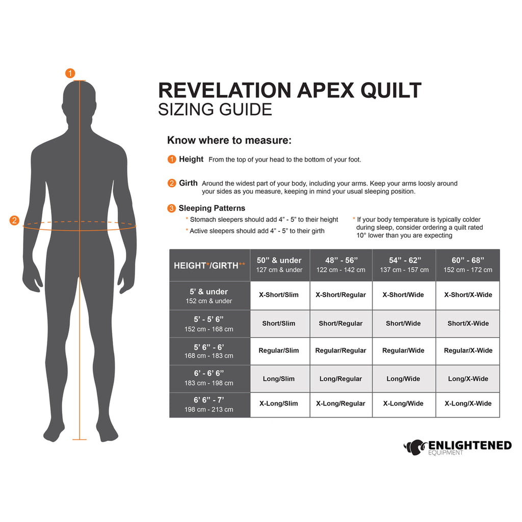 Enlightened EquipmentEnlightened Equipment Revelation APEX Quilt