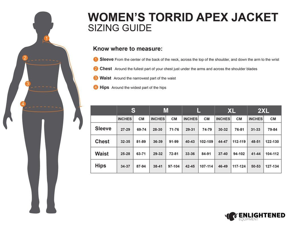 Enlightened EquipmentEnlightened Equipment Women's Torrid Apex Insulated Jacket