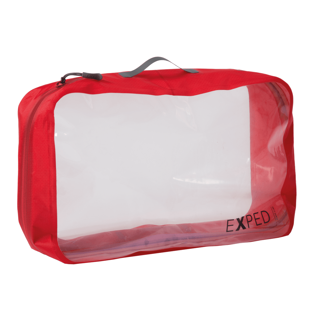 Exped Clear Cube Red