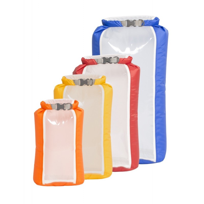 Exped Fold Dry Bag Clearsight 4 Pack Collection