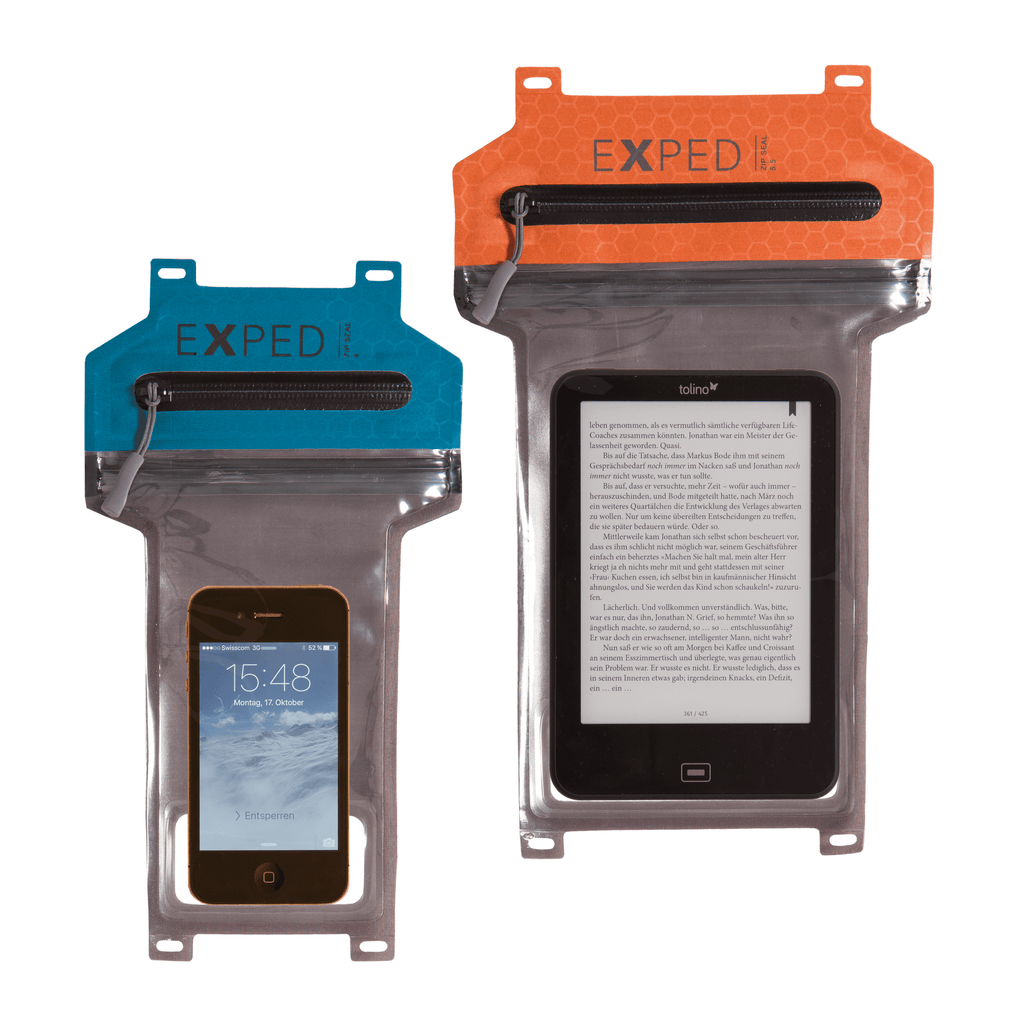 Exped Zipseal Waterproof Touchscreen Case Collection