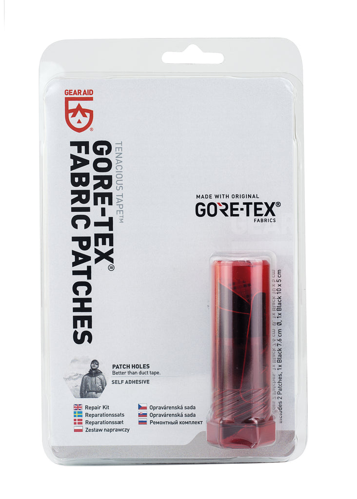 Gear AidGear Aid Gore-Tex Medium Weight Repair Kit - 2 Black Patches