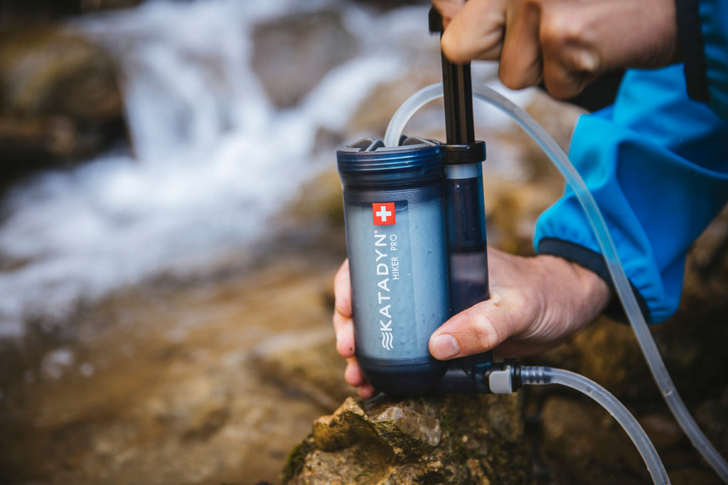 Katadyn Hiker Pro Water Filter System Lifestyle 1