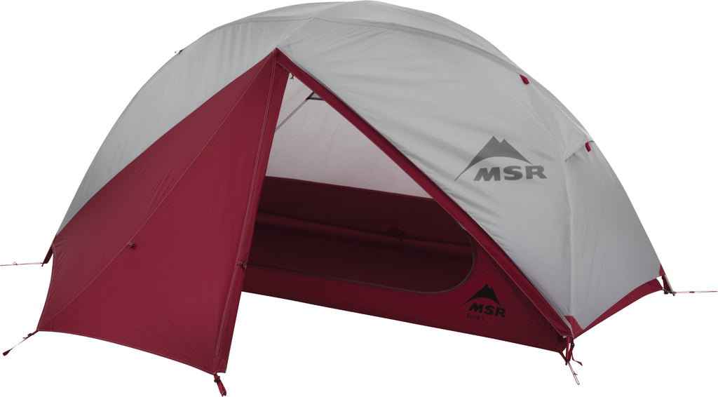 MSR Elixir 1 Backpacking Tent + Footprint Grey