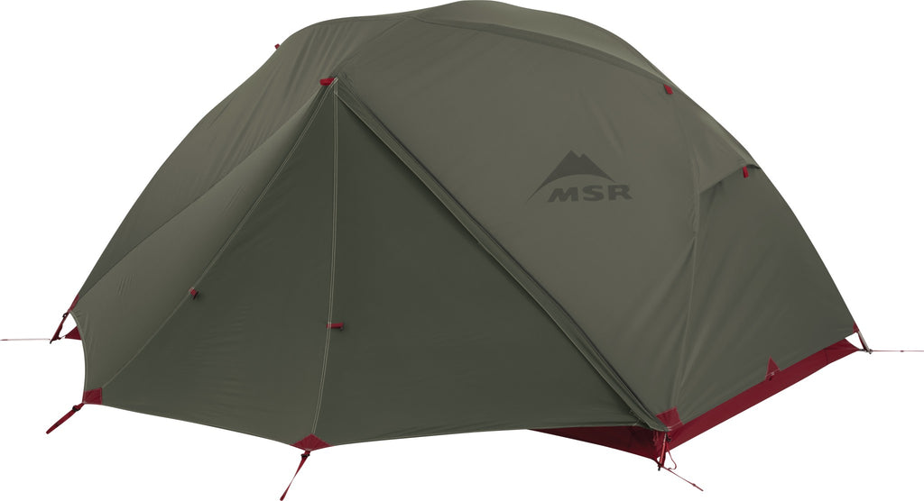 MSR Elixir 2 Backpacking Tent + Footprint Green