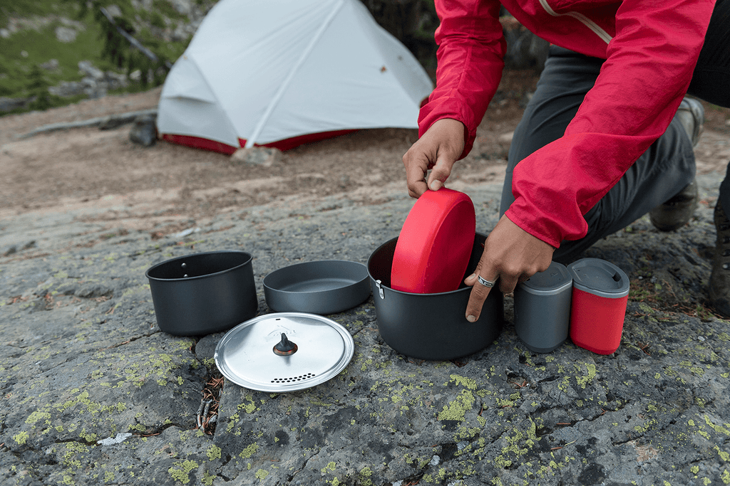 MSR Elixir 2 Backpacking Tent + Footprint Lifestyle 1