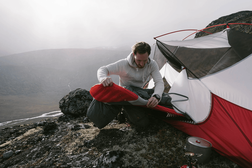 MSR Hubba NX 1 Person Solo Backpacking Tent Lifestyle 2