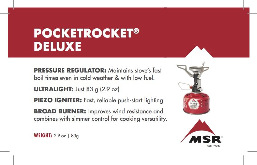MSR PocketRocket Deluxe Stove Regulator