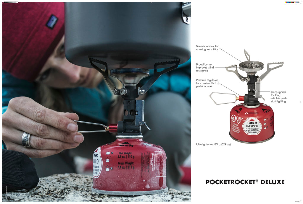 MSR PocketRocket Deluxe Stove Specifications