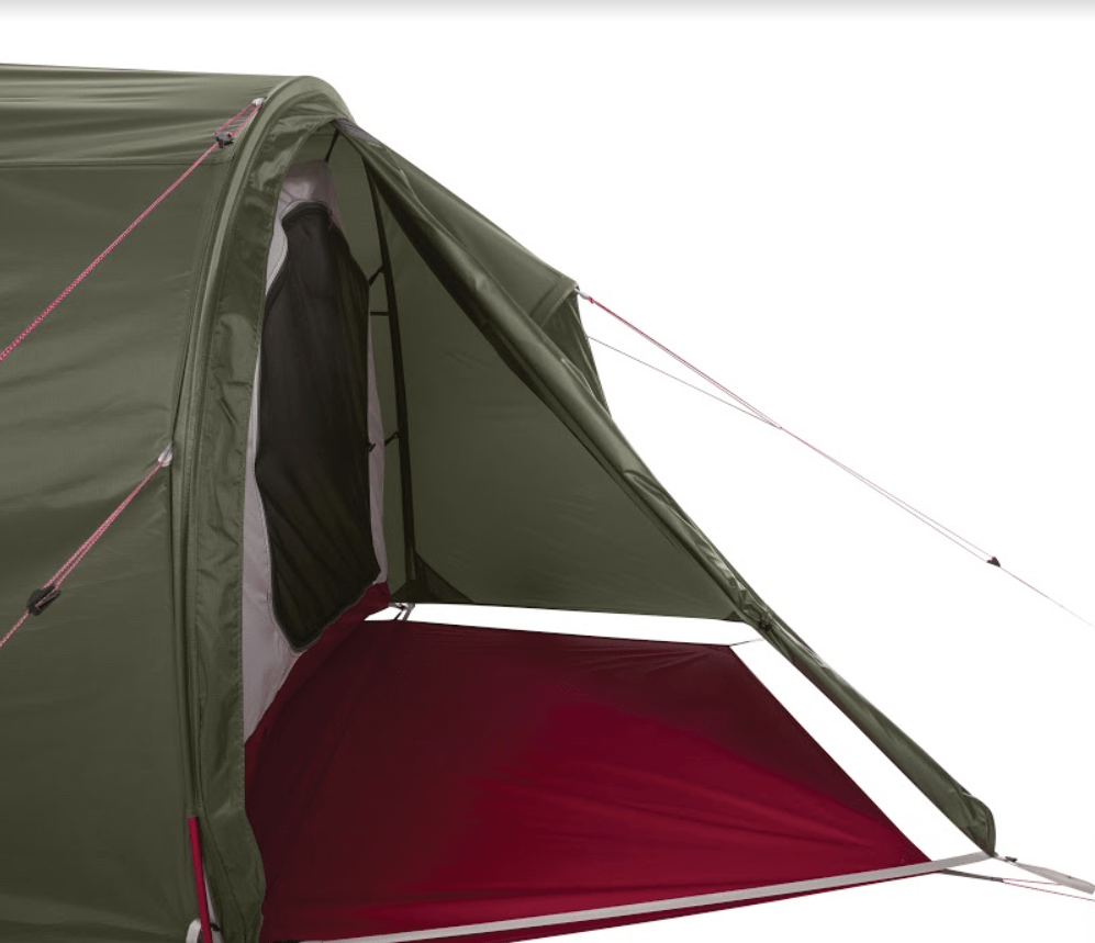 MSR Tindheim 2 Backpacking Tunnel Tent + Footprint Porch 2
