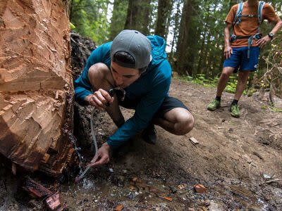 MSR Trailshot Pocket-Sized Water Filter Lifestyle 1