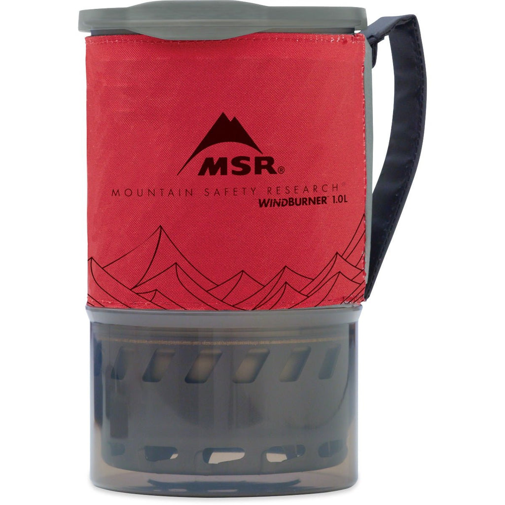 MSR WindBurner 1.0L Personal Stove System Red