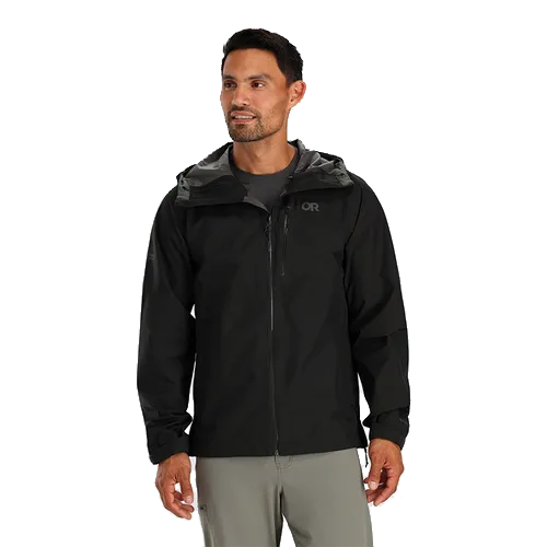 Man wearing Outdoor Research Men's Foray II GORE-TEX Jacket