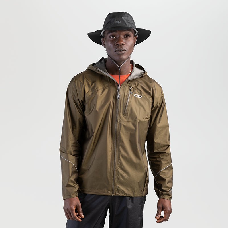 Outdoor Research Helium Rain Full Brim Hat Front