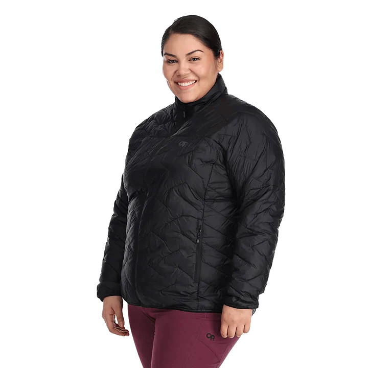 Outdoor Research Women's SuperStrand LT Jacket - Plus Size Black