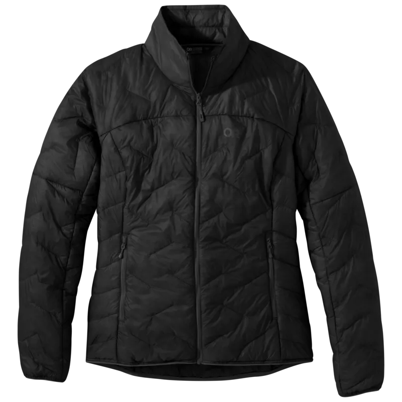 Outdoor Research Women's SuperStrand LT Jacket - Plus Size Flat Lay Back