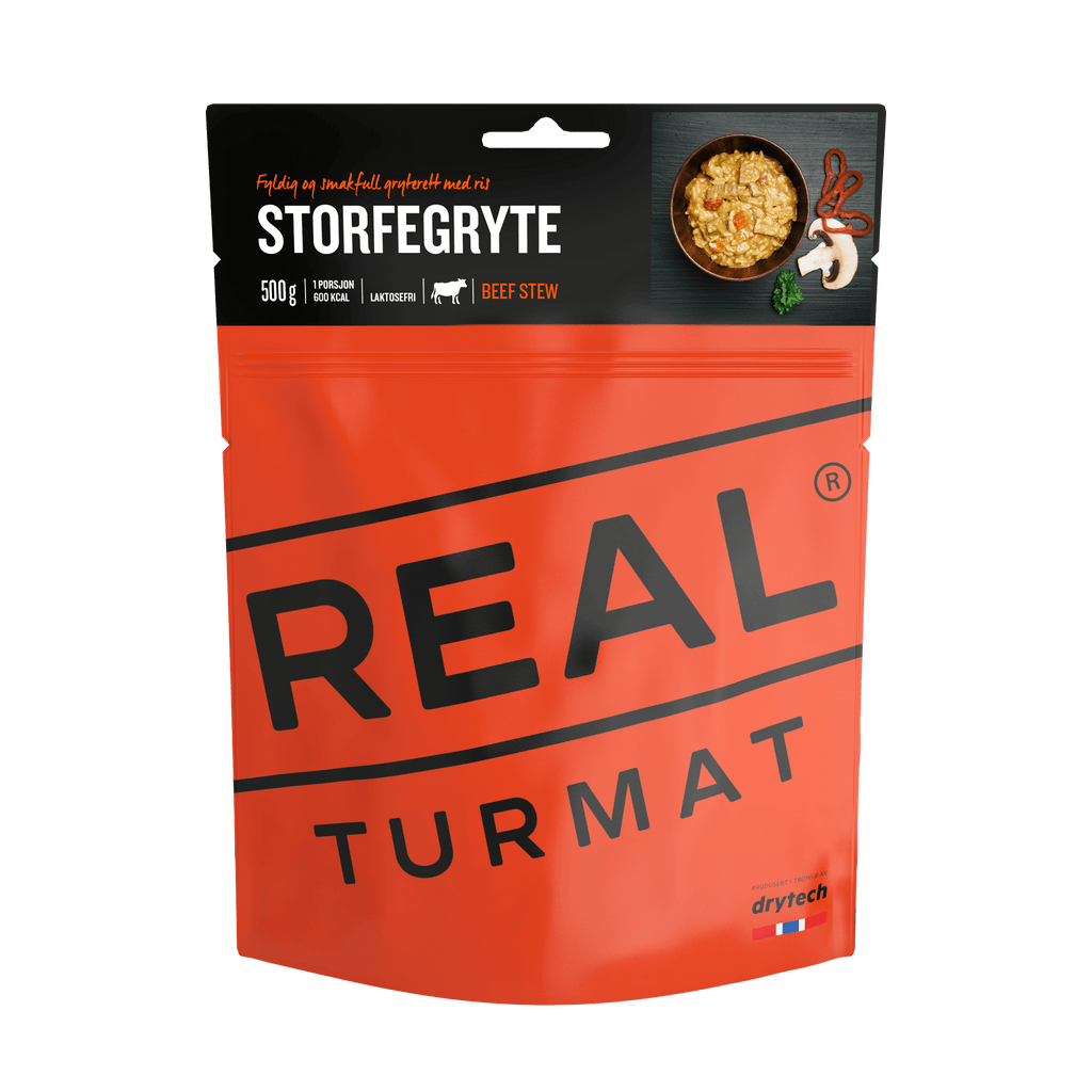 Real Turmat Beef Stew Front