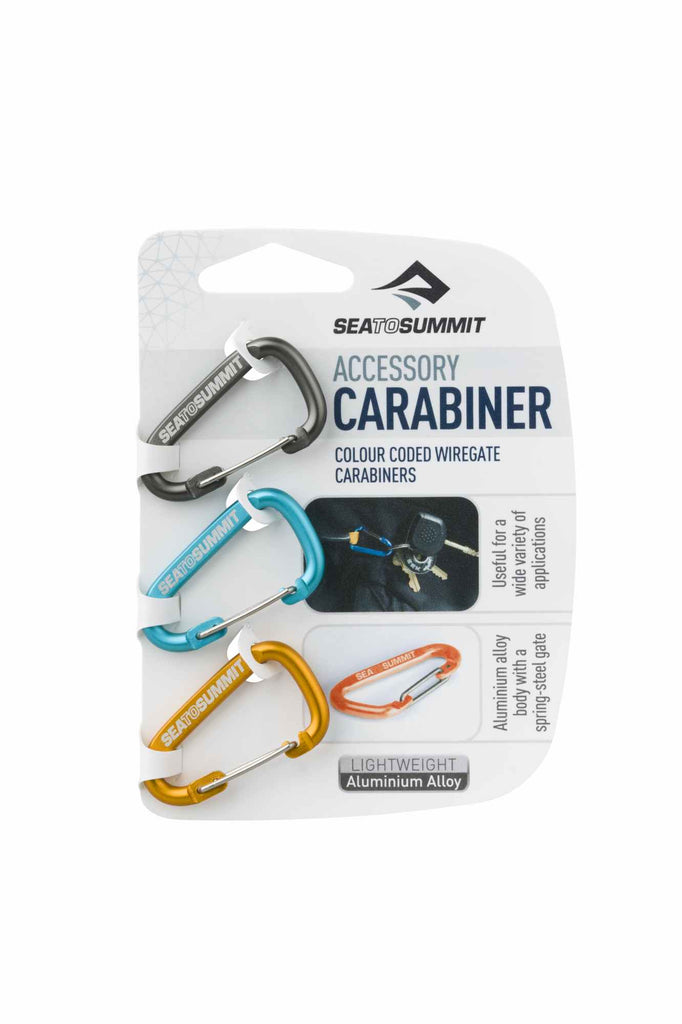 Sea to Summit Accessory Carabiner Set 3pcs