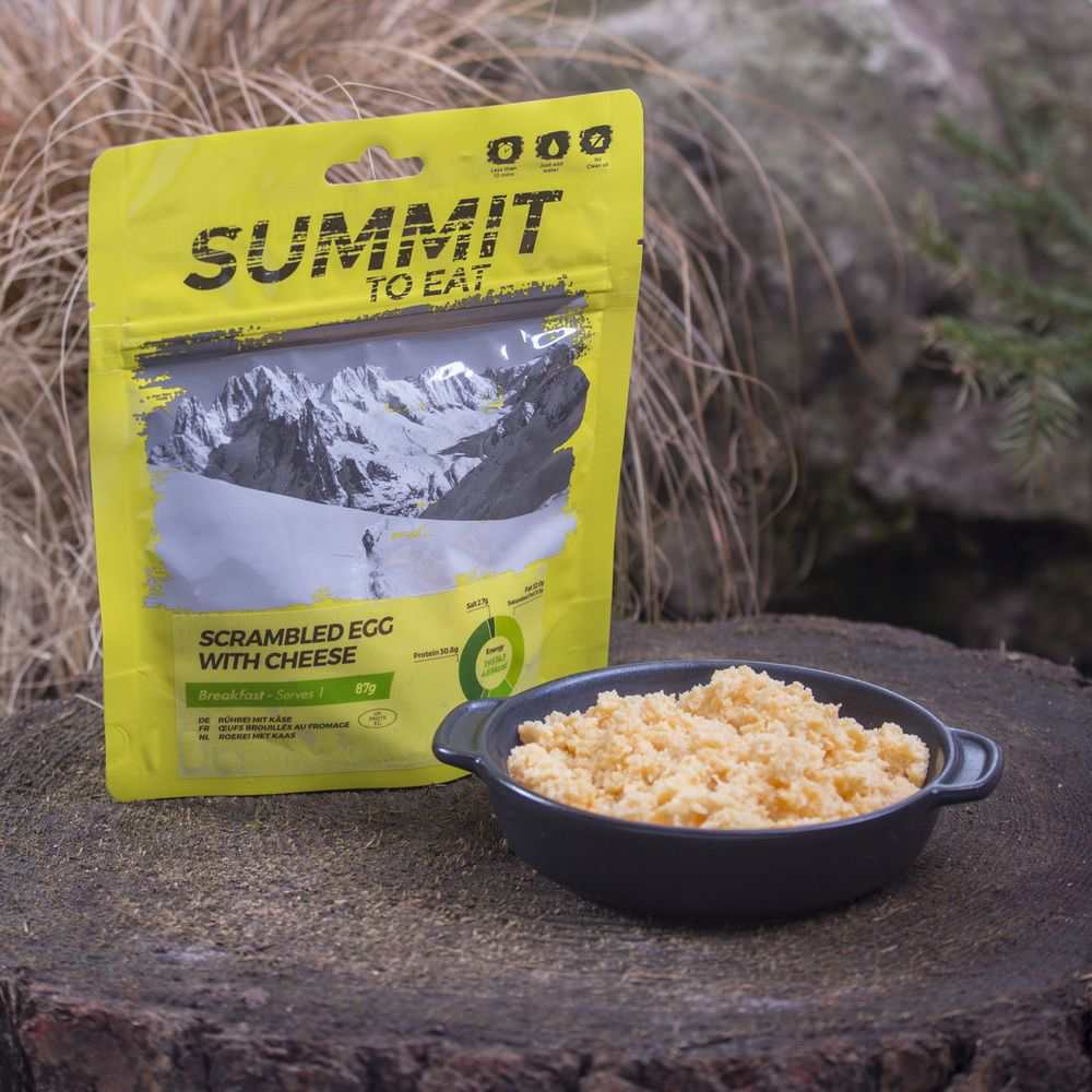 Summit to Eat Scrambled Egg with Cheese Lifestyle