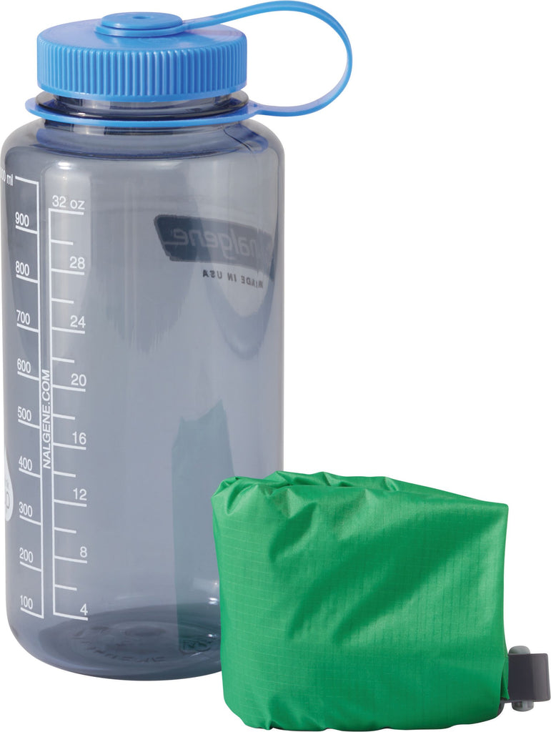 Therm-A-Rest BlockerLite Pump Sack Folded with Bottle