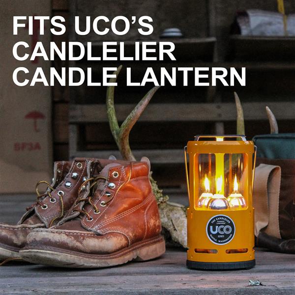 UCO Gear 5 Pack Original 12 Hour Beeswax Candles Lantern