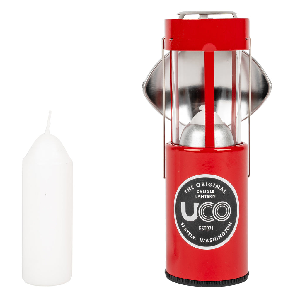 UCO Gear 9 Hour Original Candle Lantern Kit Red