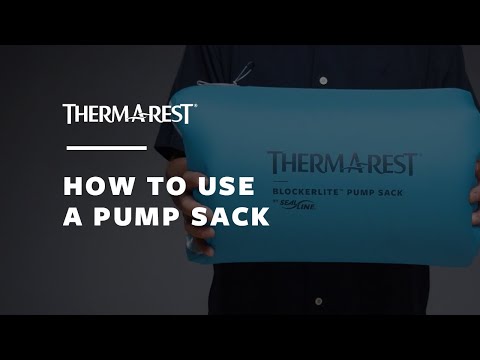 Therm-A-Rest NeoAir XTherm MAX NXT Sleeping Mat Pump Sack Video