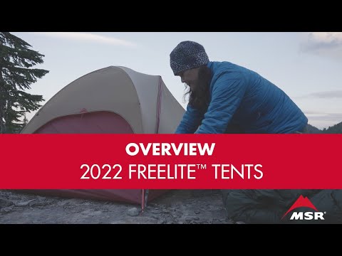 MSR Freelite 2 Person Ultralight Tent Video