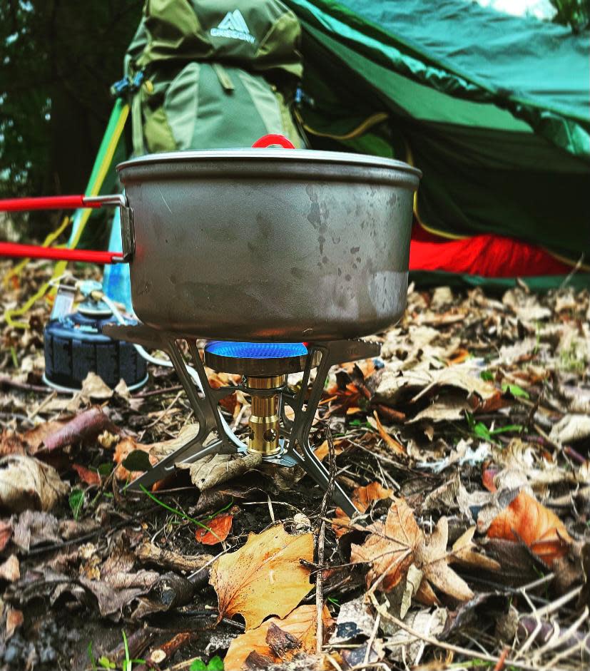 SOTO Fusion Trek Stove with pan